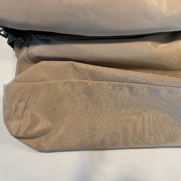 DVF Diane Von Furstenberg Harper Laurel Leather 2Tone Camo Green Shoulder Bag - Picture 15 of 16